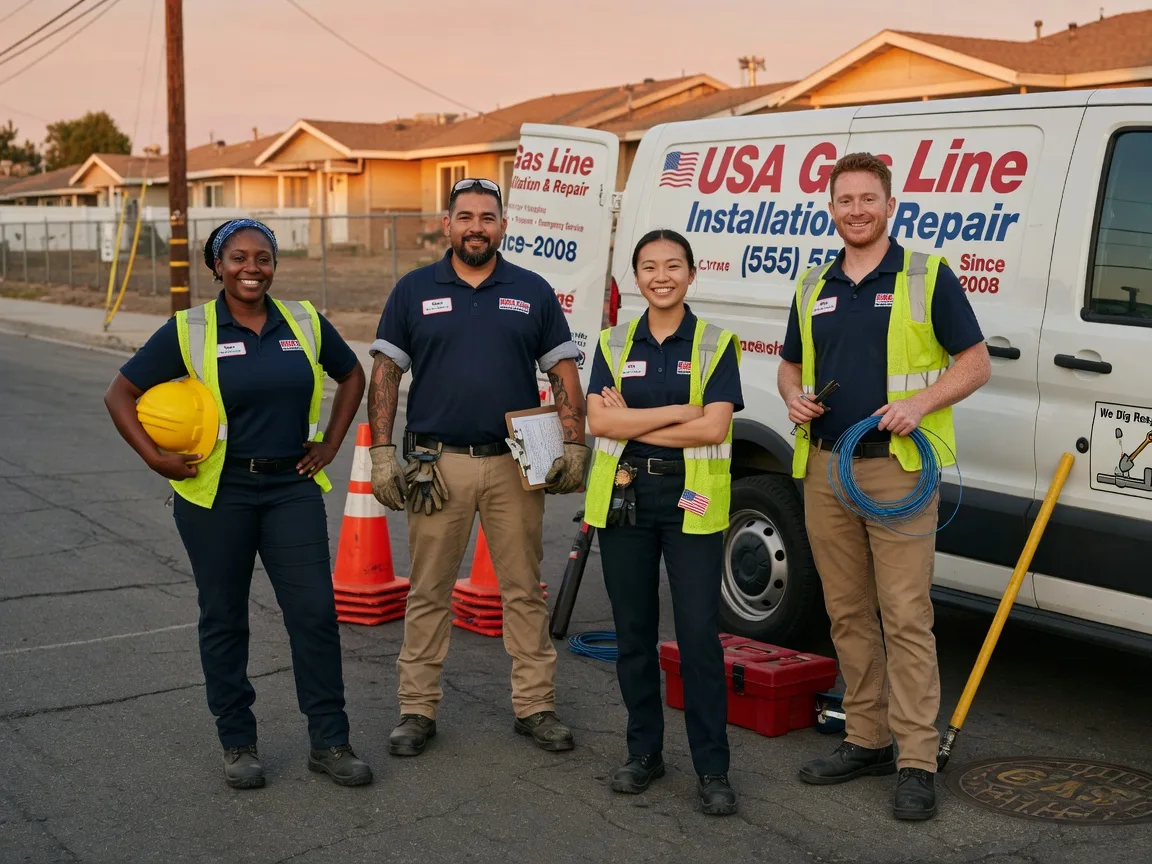 Gas Line Installation company in Gridley, KS